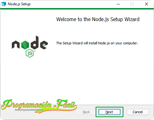 Instalación de Node.js